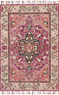 Dywan dekoracyjny o harmonijnej kolorystyce z prostym detalem w odcieniu brazu rj8581455