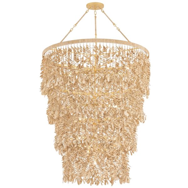 Lampa wiszaca o spokojnej linii z wyraznym zarysem w odcieniu bezu do salonu xj0467758
