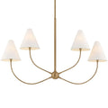 Lampa wiszaca o harmonijnych proporcjach z dopracowana sylwetka w odcieniu bieli kt5423996