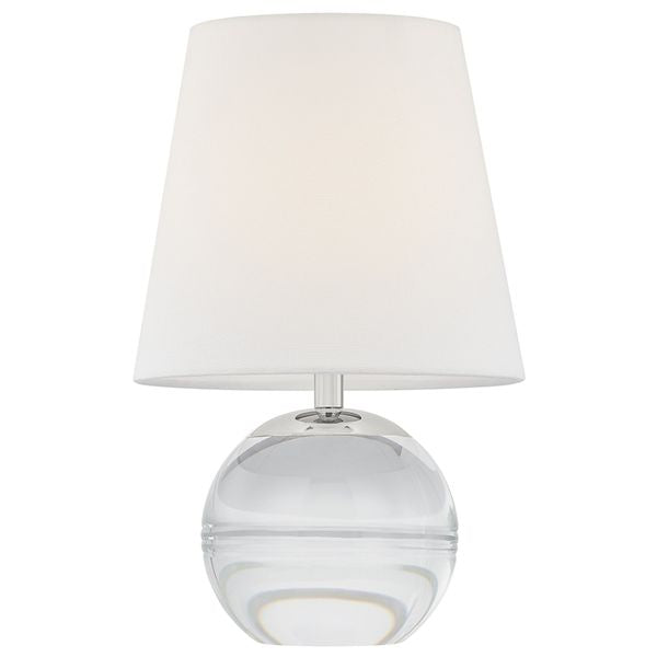 Lampa sto owa o lekkiej bryle z wywazonymi proporcjami w odcieniu bieli rh5883274